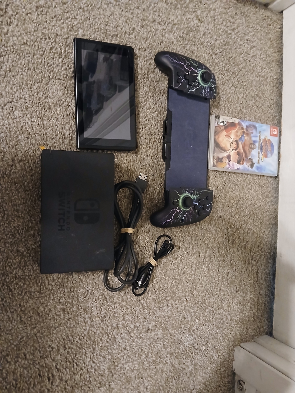Nintendo Switch With Street Fighter